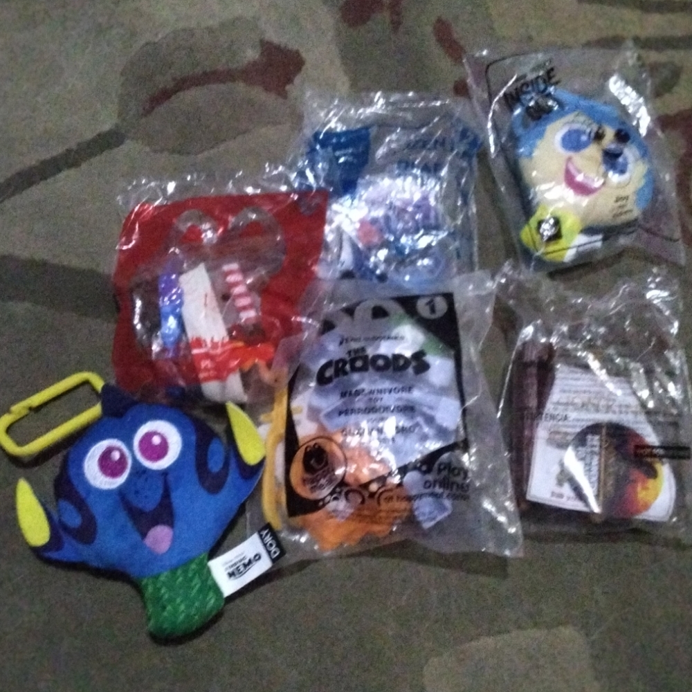 Disney happy meal toys